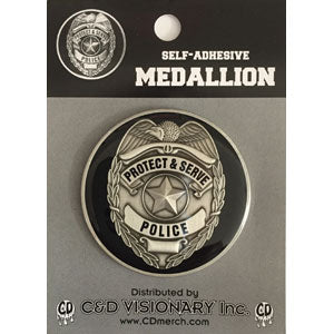 Police Medallion - 6 pc prepack