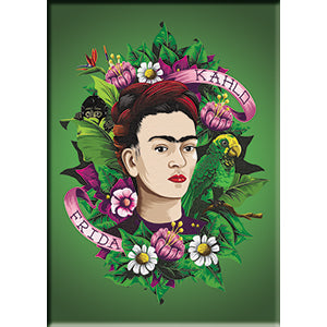 Frida Kahlo Plants + Animals 2.5"x3.5" Magnet - 3 pc prepack