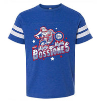 Thumbnail for Mighty Mighty Bosstones Evel Knievel Football Youth T-Shirt