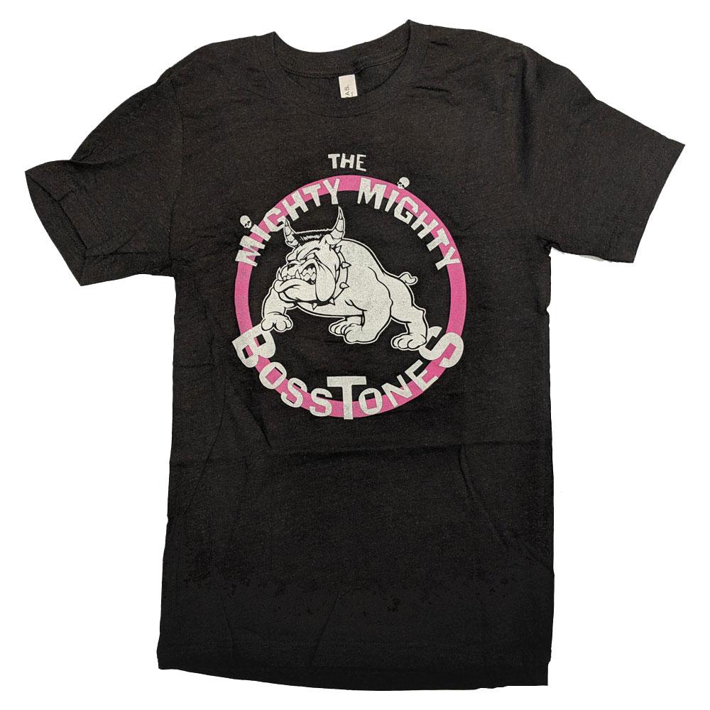 Mighty Mighty Bosstones Vintage Bulldog Pink Circle T-Shirt