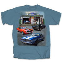 Thumbnail for GM Garage Street Scene Chevys T-Shirt