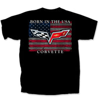 Thumbnail for Chevy Vette Born USA Revised T-Shirt