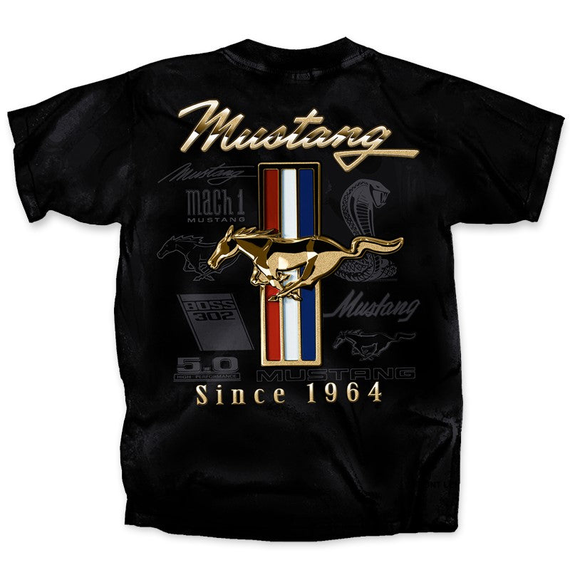 Ford Golden Tribar Mustang Since 1964 T-Shirt