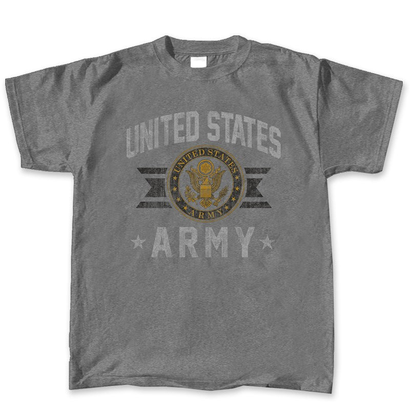 Military Vintage Army Emblem T-Shirt