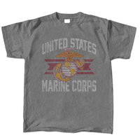 Thumbnail for Military Vintage Marine Emblem T-Shirt