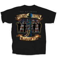 Thumbnail for Military Salute to Fallen T-Shirt