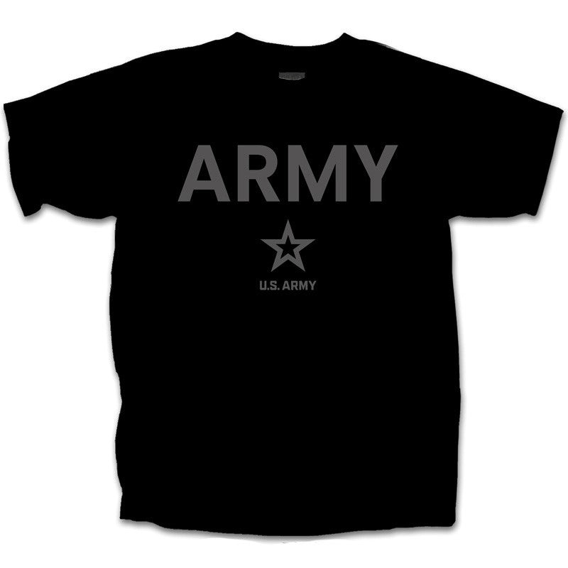Military Army Reflective Logo T-Shirt
