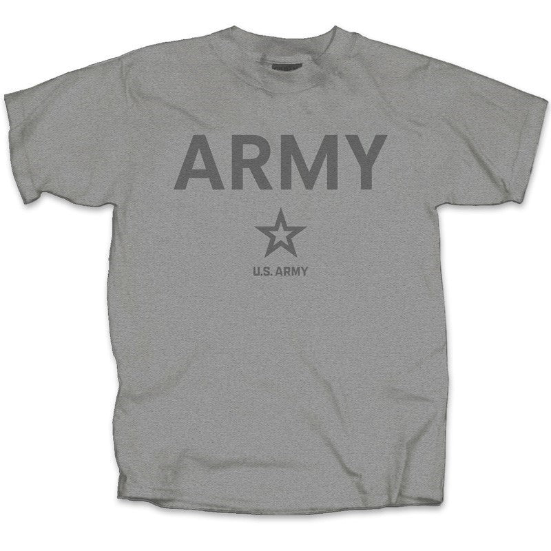 Military Army Reflective Logo T-Shirt