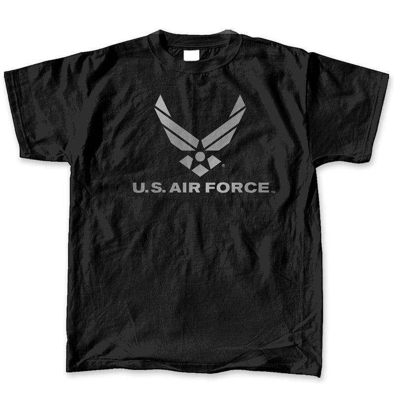 Military Air Force Reflective Logo T-Shirt