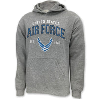 Thumbnail for Military Vintage Block Air Force Hoodie