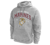 Thumbnail for Military Vintage Block Marine Adult Hood