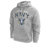 Thumbnail for Military Vintage Block Navy Adult Hood