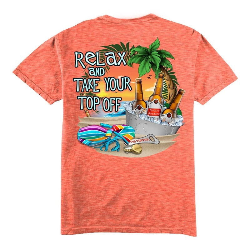Drinking Relax Take Top Off T-Shirt