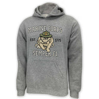 Thumbnail for Marines Retro Logo Adult Hood