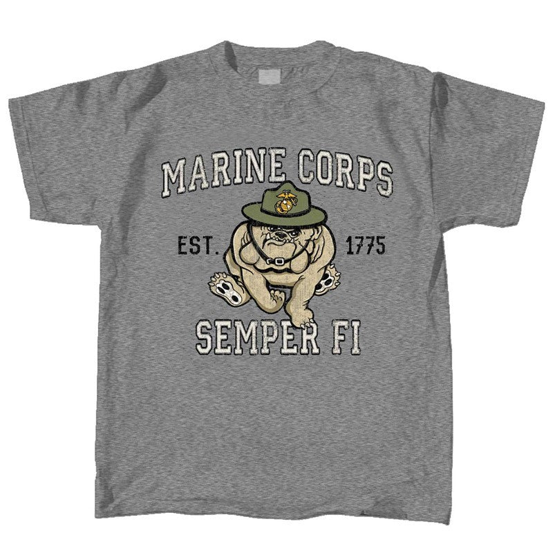Marines Retro Logo Youth T-Shirt