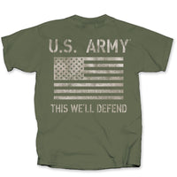 Thumbnail for Military Army Tonal Flag T-Shirt