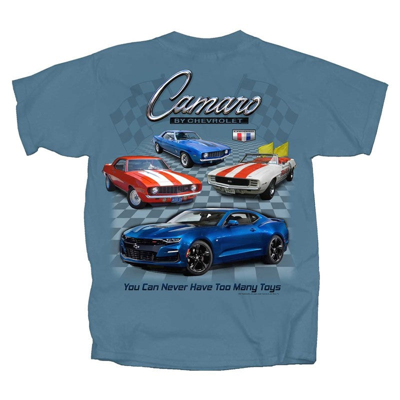 GM Camaro Too Many Toys T-Shirt