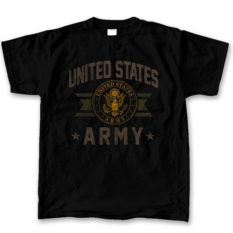 Military Vintage Army Emblem T-Shirt