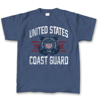 Thumbnail for Military Vintage Coastguard Emblem T-Shirt