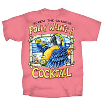 Thumbnail for Drinking New Polly Wants a Cocktail T-Shirt