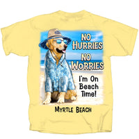 Thumbnail for Drinking No Hurries No Worries Dog T-Shirt