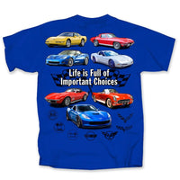 Thumbnail for GM Corvette Important Choices T-Shirt