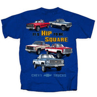 Thumbnail for GM Chevy Trucks Hip to Be Square T-Shirt