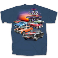 Thumbnail for Chevy Nova Cafe 5 Cars T-Shirt