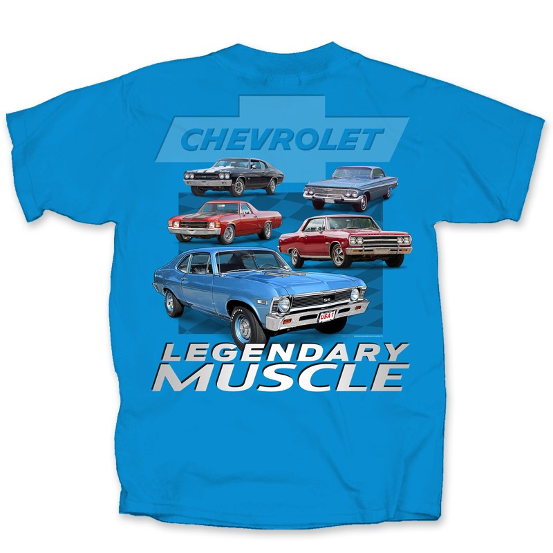 GM Chevy Legendary Muscle T-Shirt