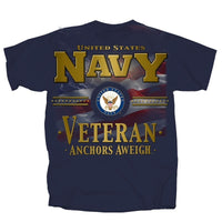 Thumbnail for Military Navy Vet Star Band T-Shirt