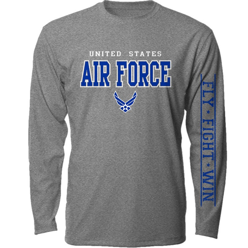 Air Force Block Long Sleeve L/S T-Shirt