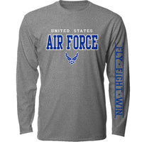 Thumbnail for Air Force Block Long Sleeve L/S T-Shirt