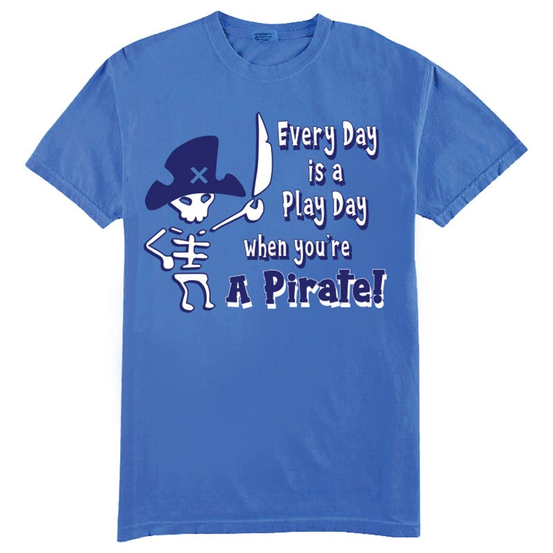 Pirate Every Day Is a Play Day Youth T-Shirt