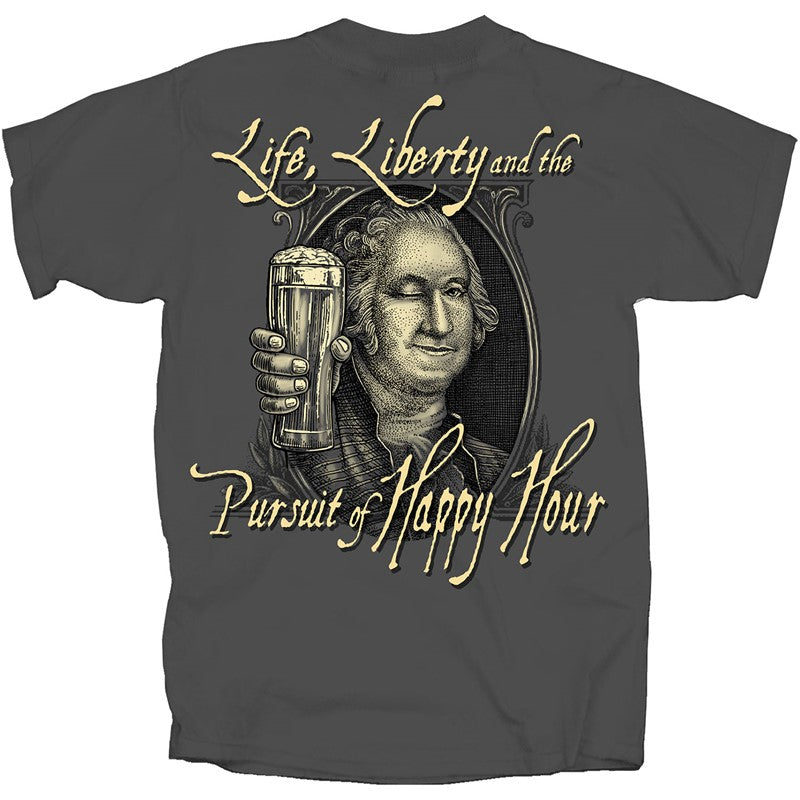 Drinking Pursuit of Happy Hour T-Shirt