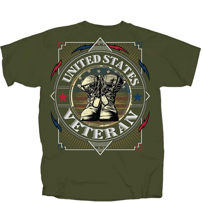 Military Veteran Boots T-Shirt