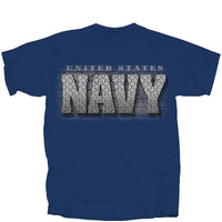 Thumbnail for Military Navy Diamond Plate Logo T-Shirt