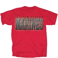 Thumbnail for Military Marine Diamond Plate Logo T-Shirt