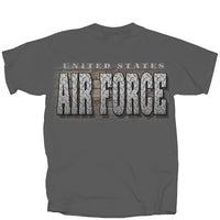 Thumbnail for Military Air Force Diamond Plate Logo T-Shirt