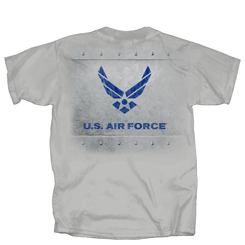 Military Air Force Rivet T-Shirt