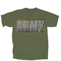Thumbnail for Military Army Diamond Plate Logo T-Shirt
