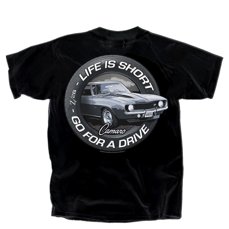 Chevy Camaro Life Is Short Go for Drive T-Shirt