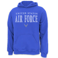 Thumbnail for Air Force Stamp Logo Adult Hood