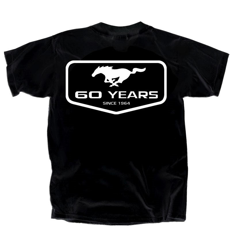 Ford Mustang 60th Anniversary Logo T-Shirt