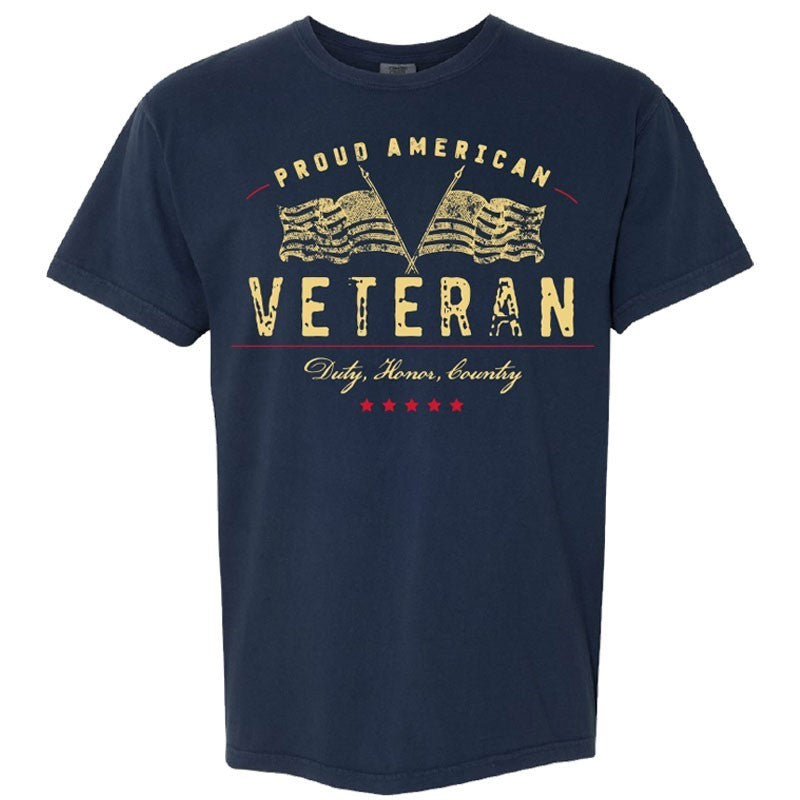 Military Proud American Veteran T-Shirt
