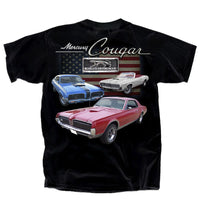 Thumbnail for Ford Mercury Cougar Flag T-Shirt