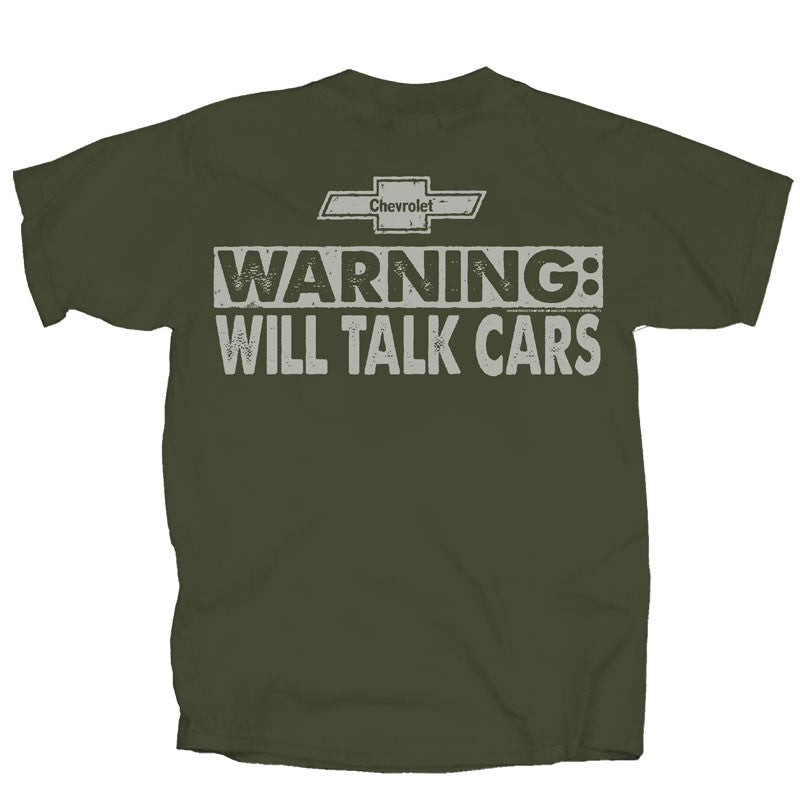 Chevy Will Talk Cars T-Shirt