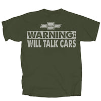 Thumbnail for Chevy Will Talk Cars T-Shirt