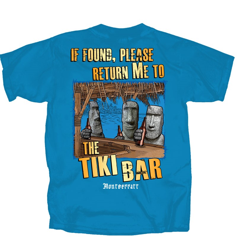 Drinking If Found Return to Tiki Bar T-Shirt