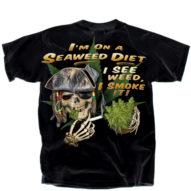 Pirate Seaweed Diet T-Shirt