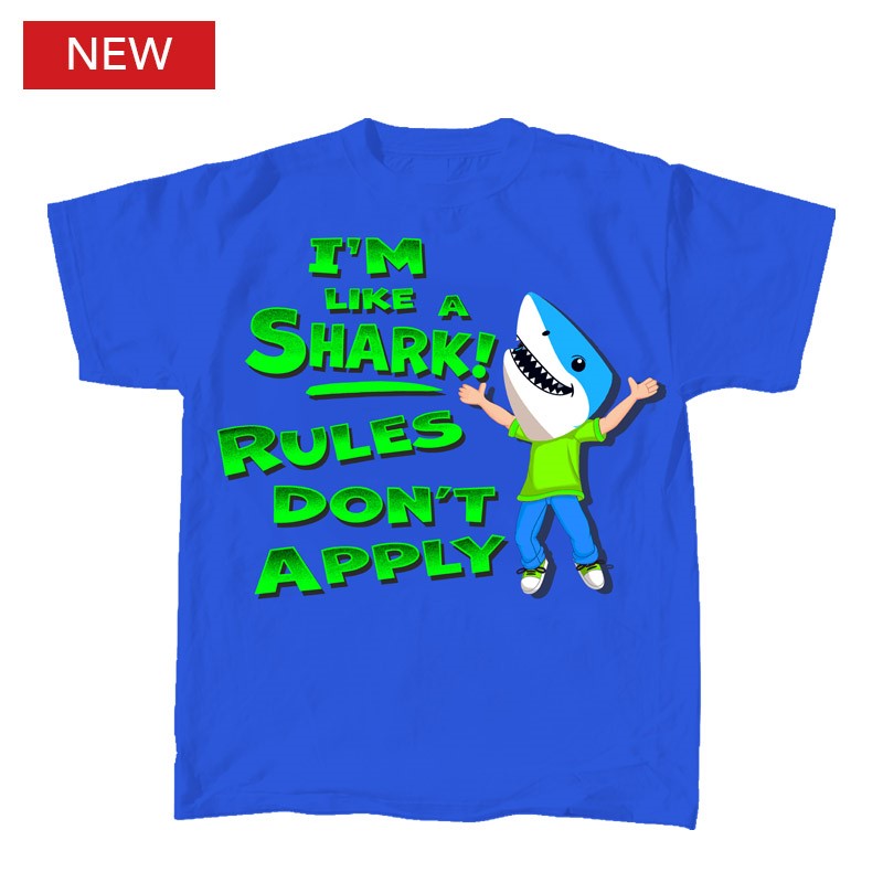 Pirate Kids Are Like Sharks Rules Dont Apply Youth T-Shirt